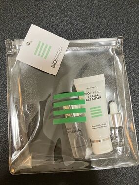 BIOEFFECT Skincare Trio with travel pouch